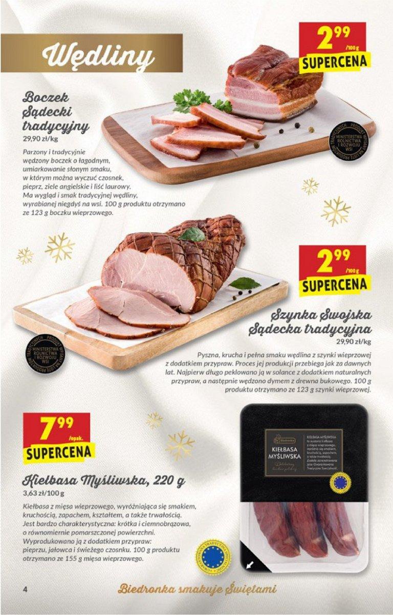 Gazetka promocyjna Biedronka str. 4