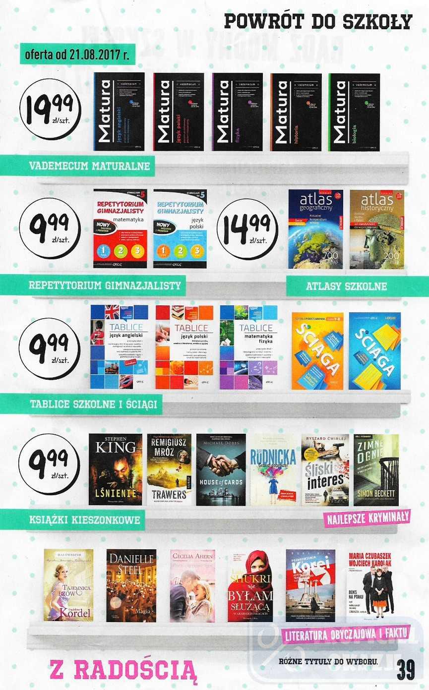 Gazetka promocyjna Biedronka str. 39