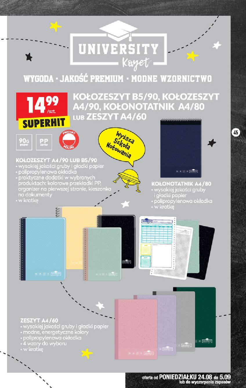 Gazetka promocyjna Biedronka str. 45