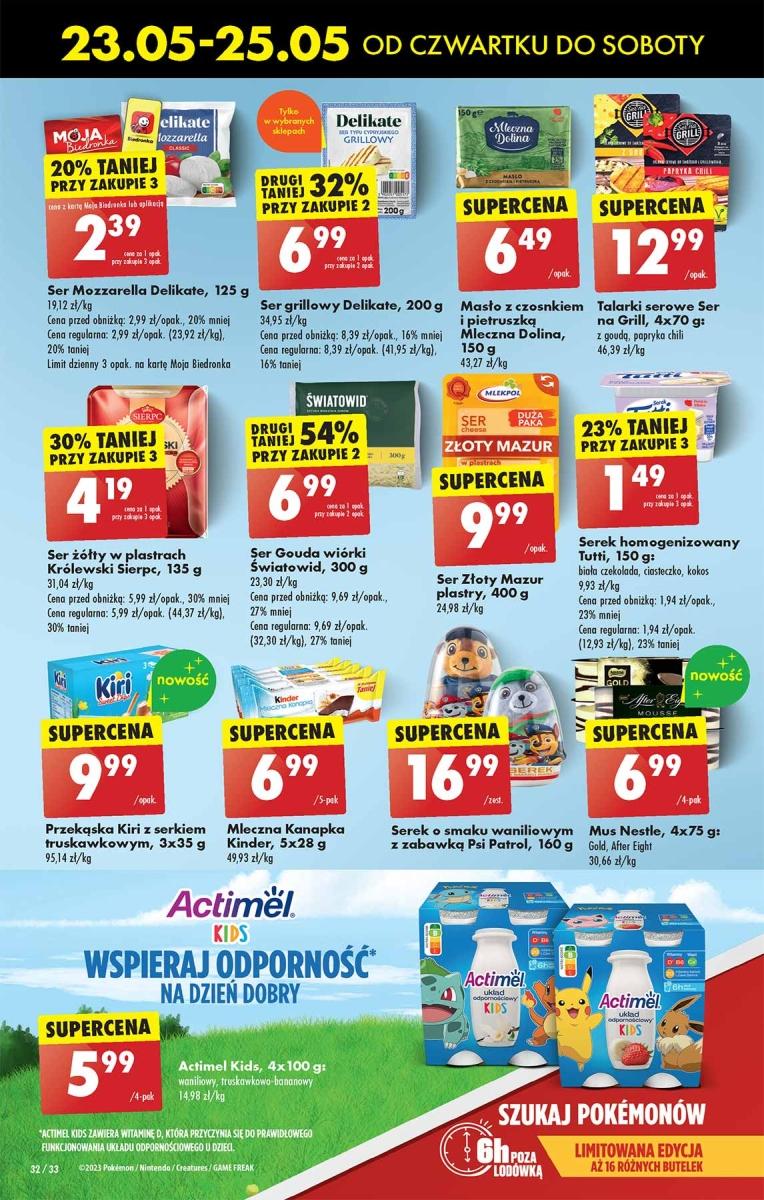 Gazetka promocyjna Biedronka str. 32