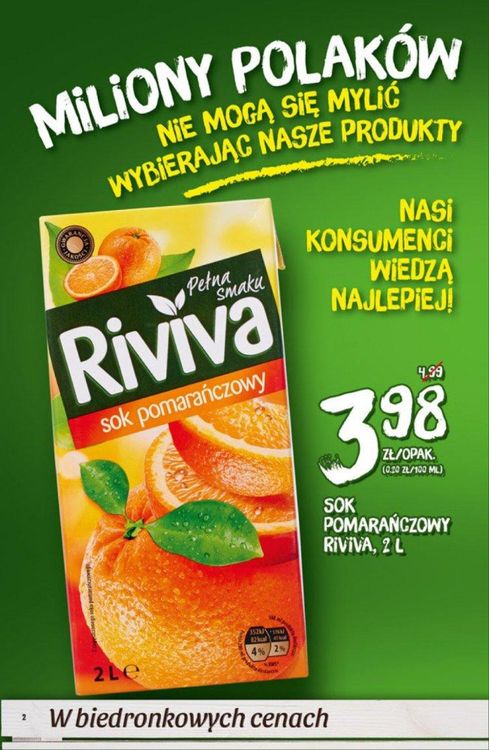 Gazetka promocyjna Biedronka str. 2