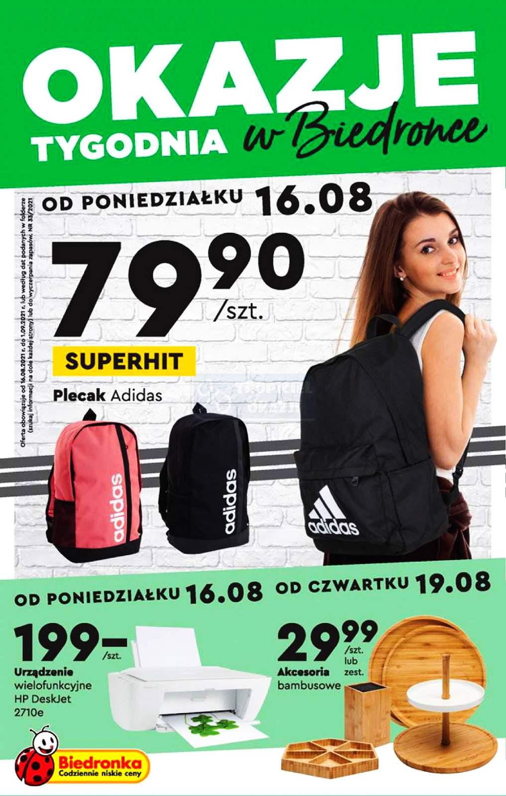 Gazetka promocyjna Biedronka str. 1