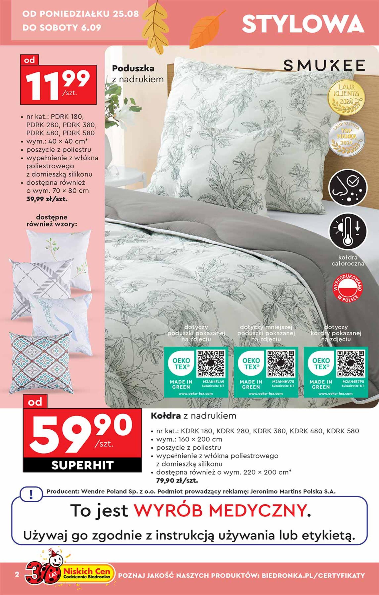 Gazetka promocyjna Biedronka str. 2