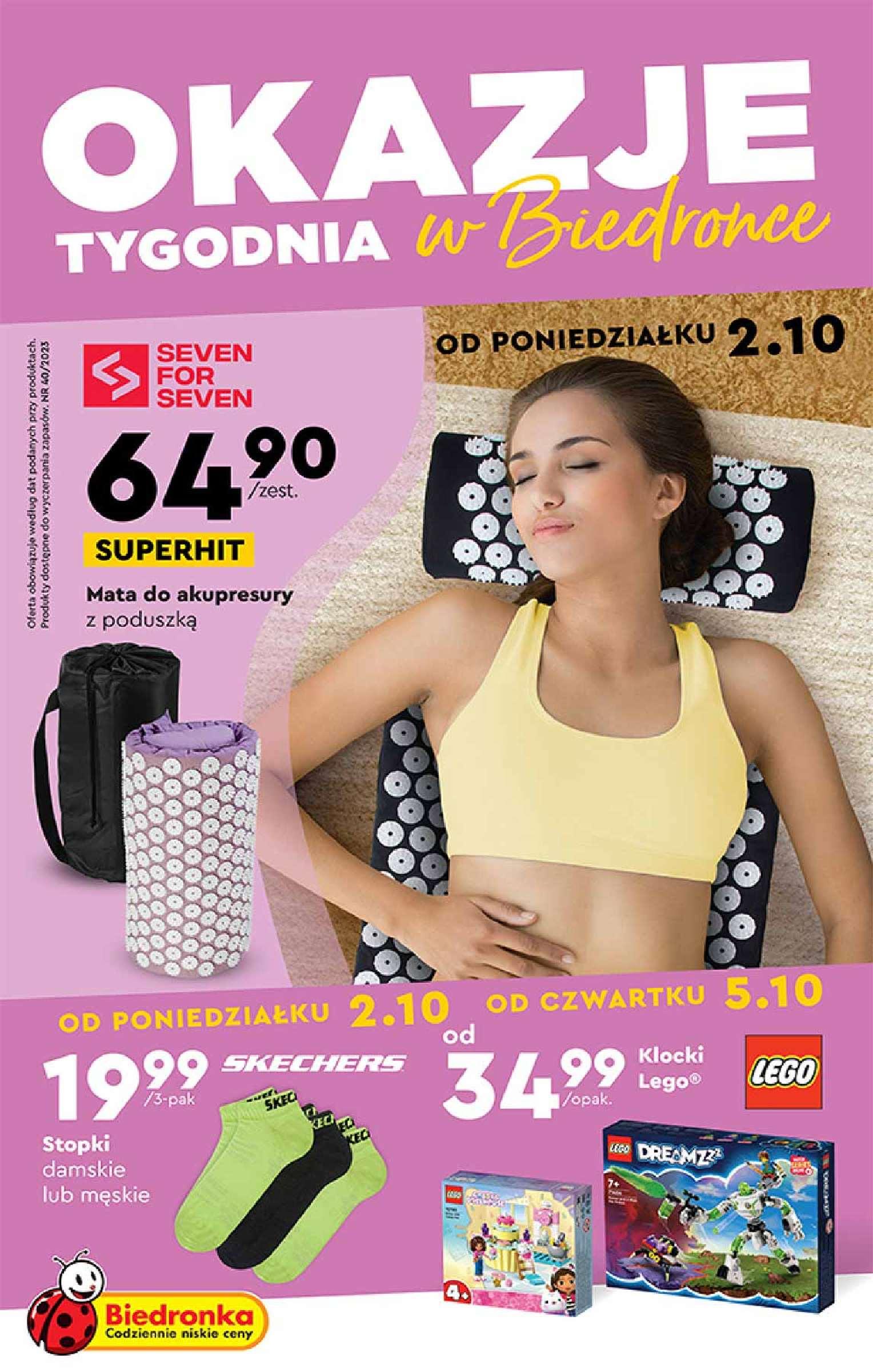 Gazetka promocyjna Biedronka str. 1