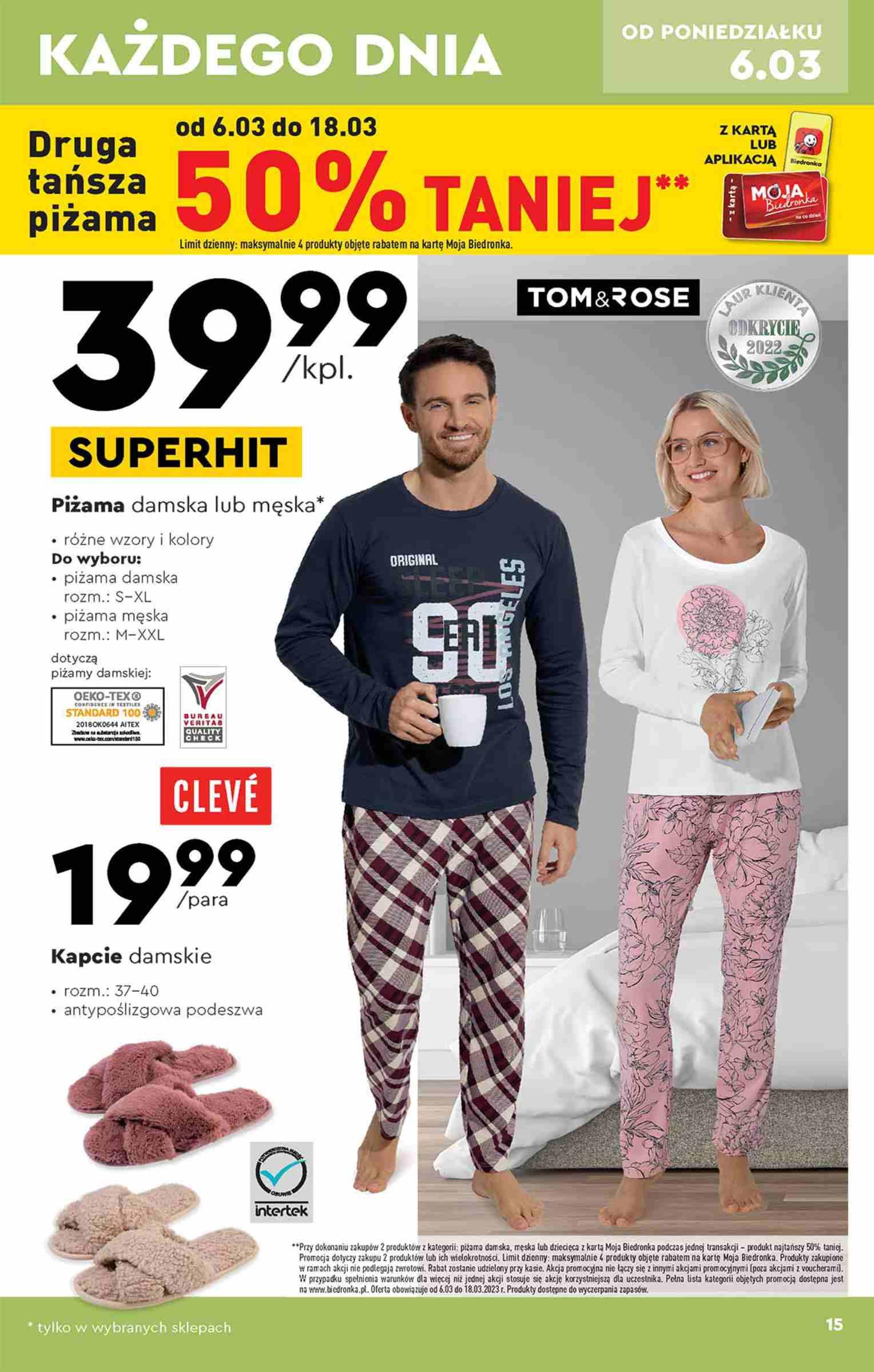 Gazetka promocyjna Biedronka str. 15