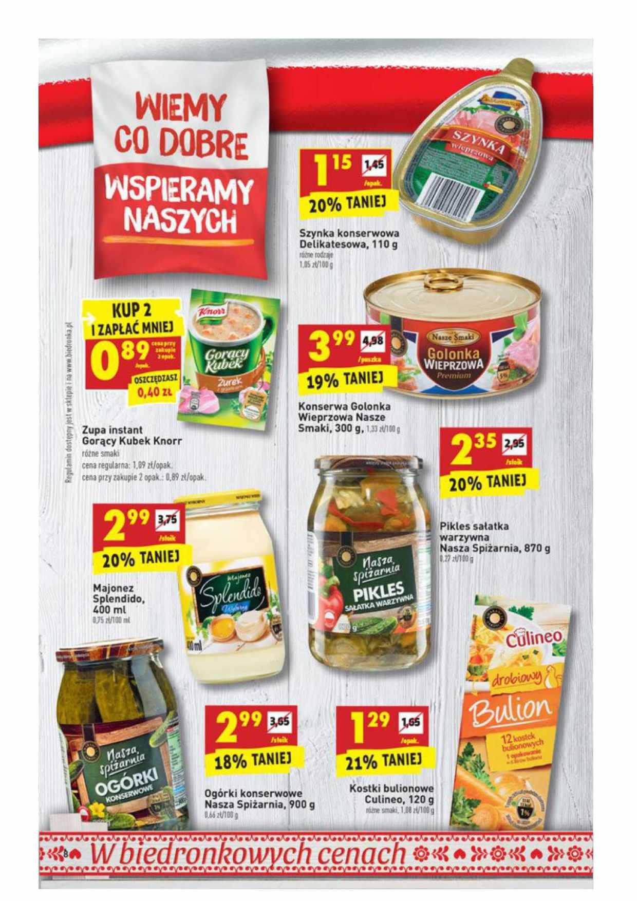 Gazetka promocyjna Biedronka str. 8