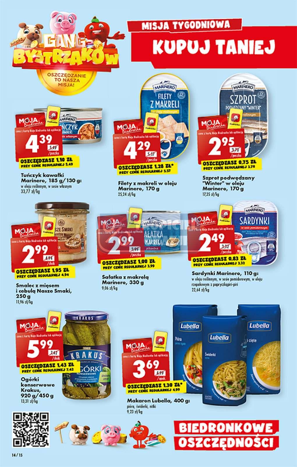 Gazetka promocyjna Biedronka str. 14