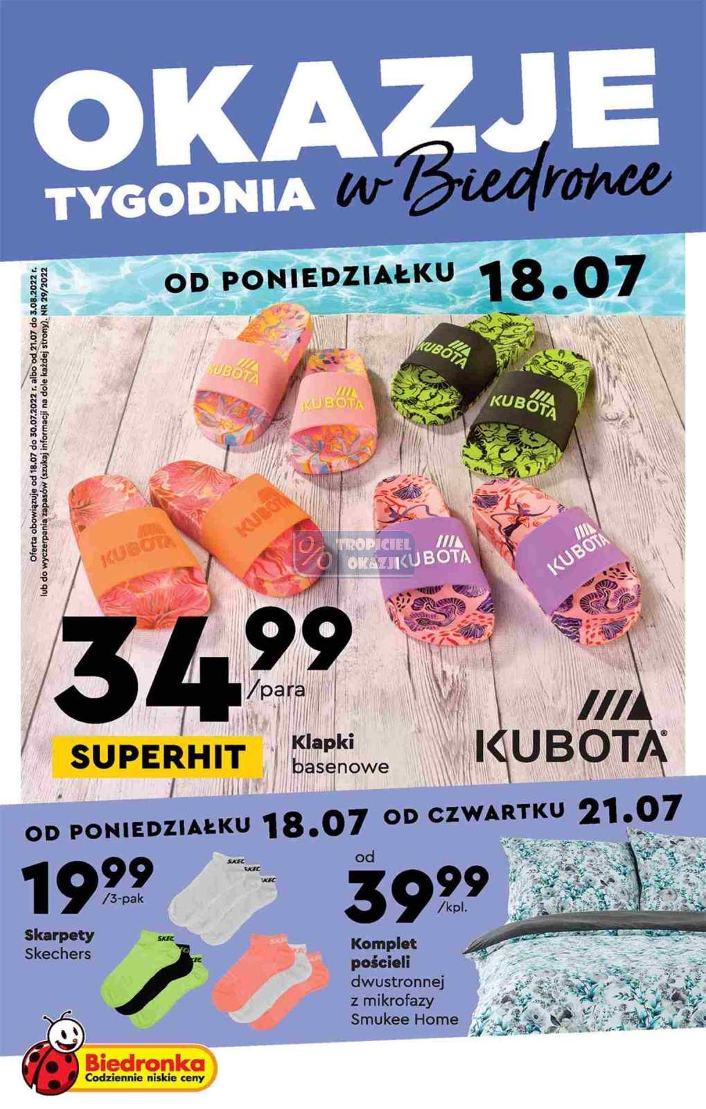 Gazetka promocyjna Biedronka str. 1
