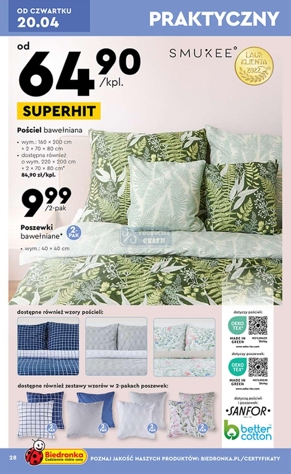 Gazetka promocyjna Biedronka str. 28