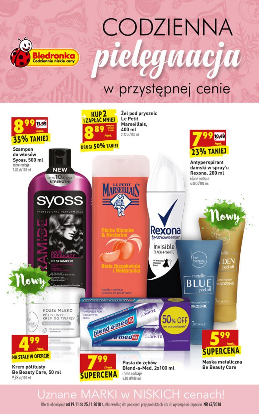 Gazetka promocyjna Biedronka str. 1