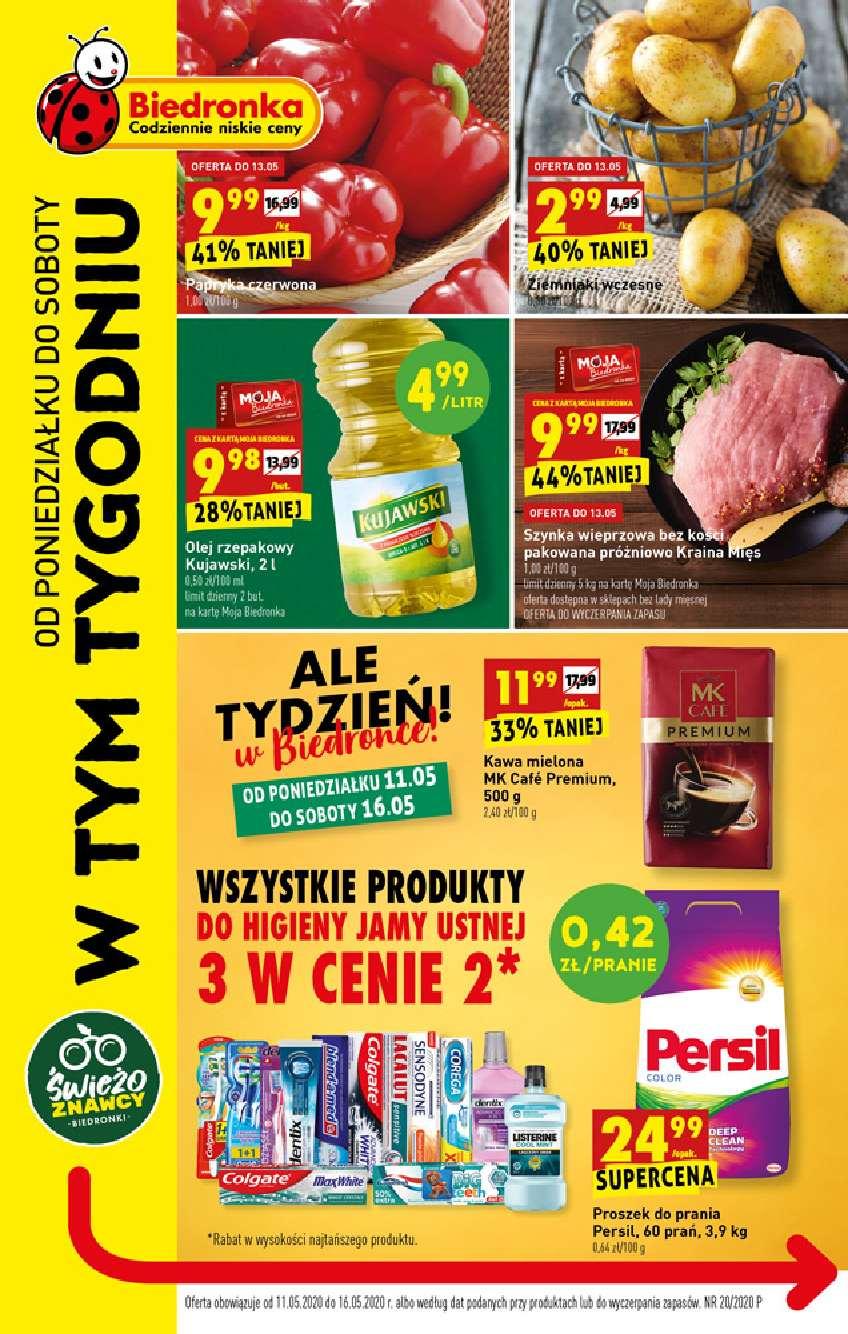 Gazetka promocyjna Biedronka str. 1