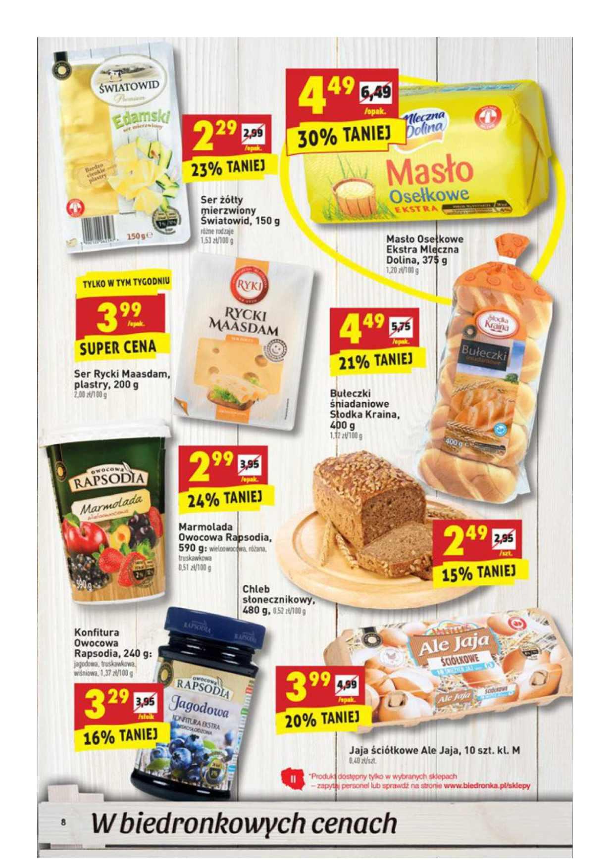 Gazetka promocyjna Biedronka str. 8