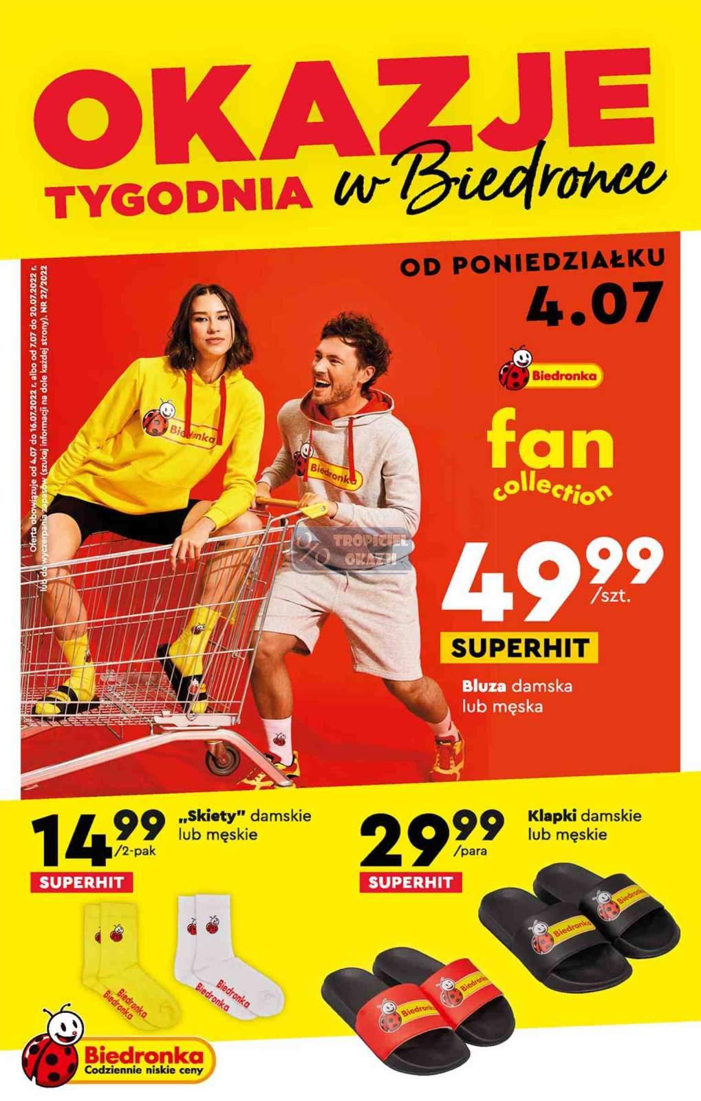 Gazetka promocyjna Biedronka str. 1