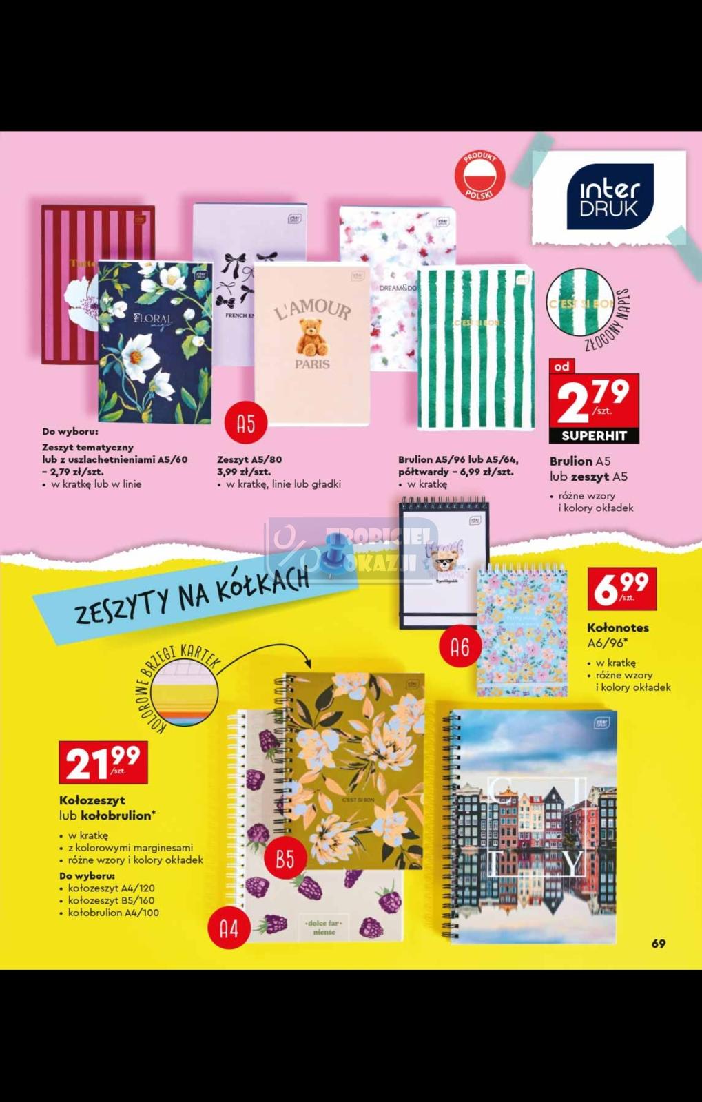 Gazetka promocyjna Biedronka str. 69