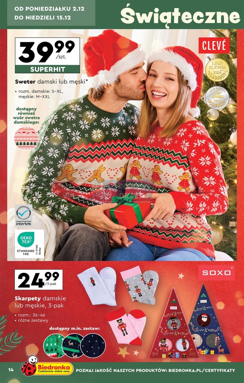 Gazetka promocyjna Biedronka str. 14