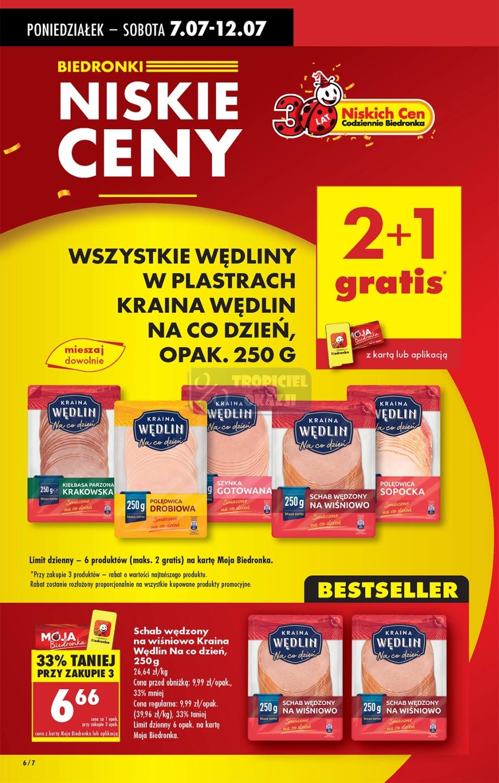 Gazetka promocyjna Biedronka str. 6