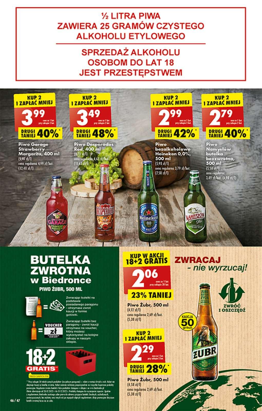 Gazetka promocyjna Biedronka str. 46