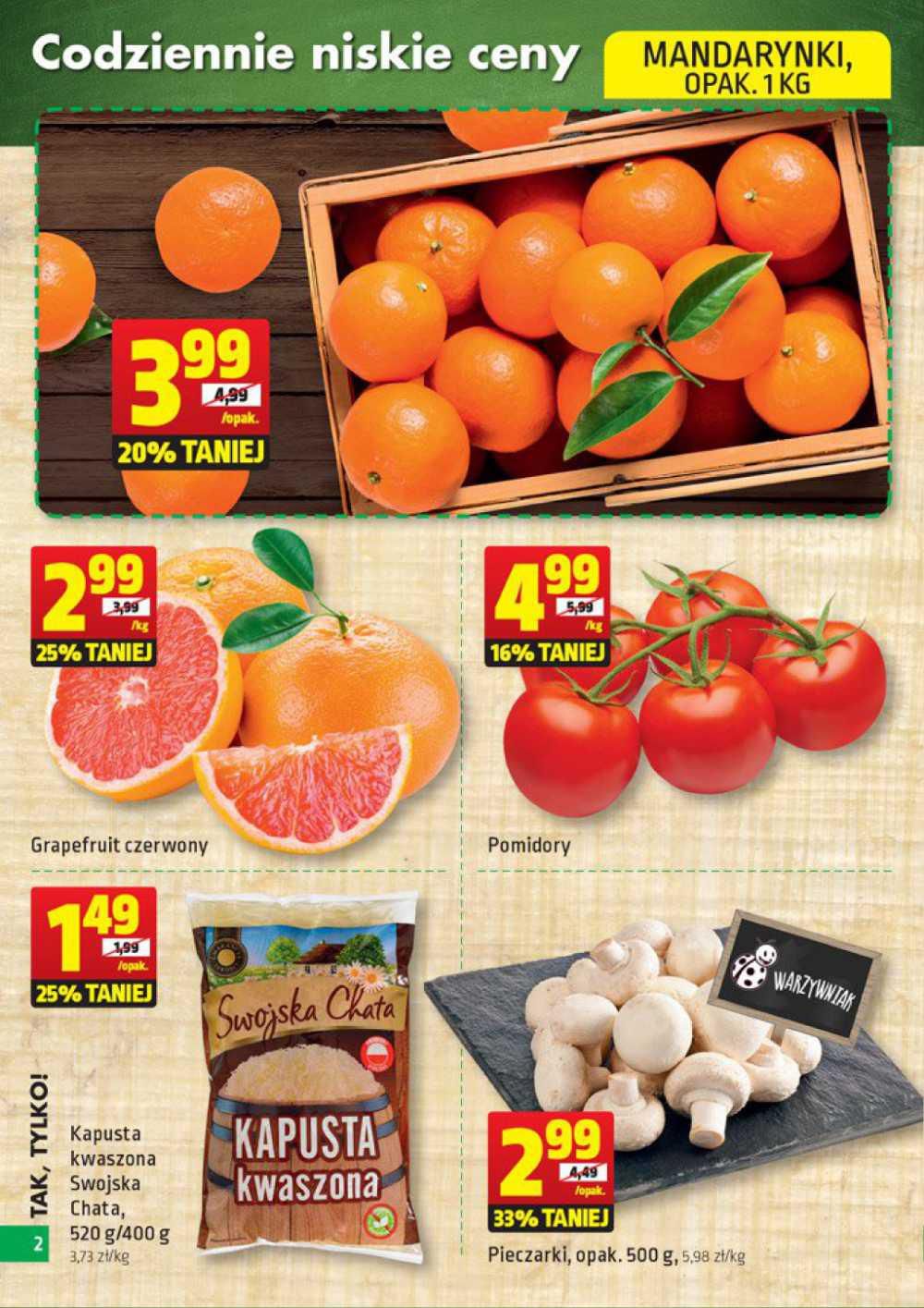 Gazetka promocyjna Biedronka str. 2