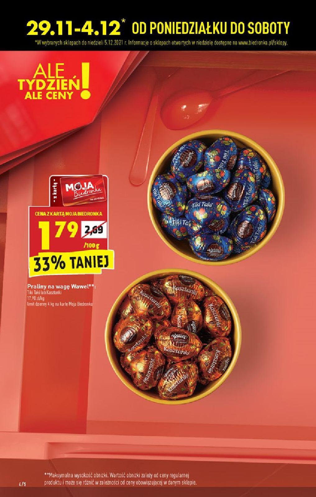 Gazetka promocyjna Biedronka str. 4