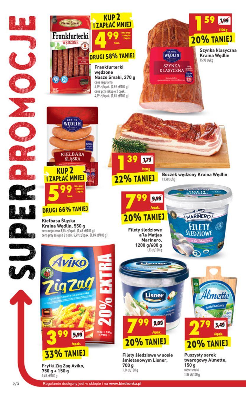 Gazetka promocyjna Biedronka str. 2