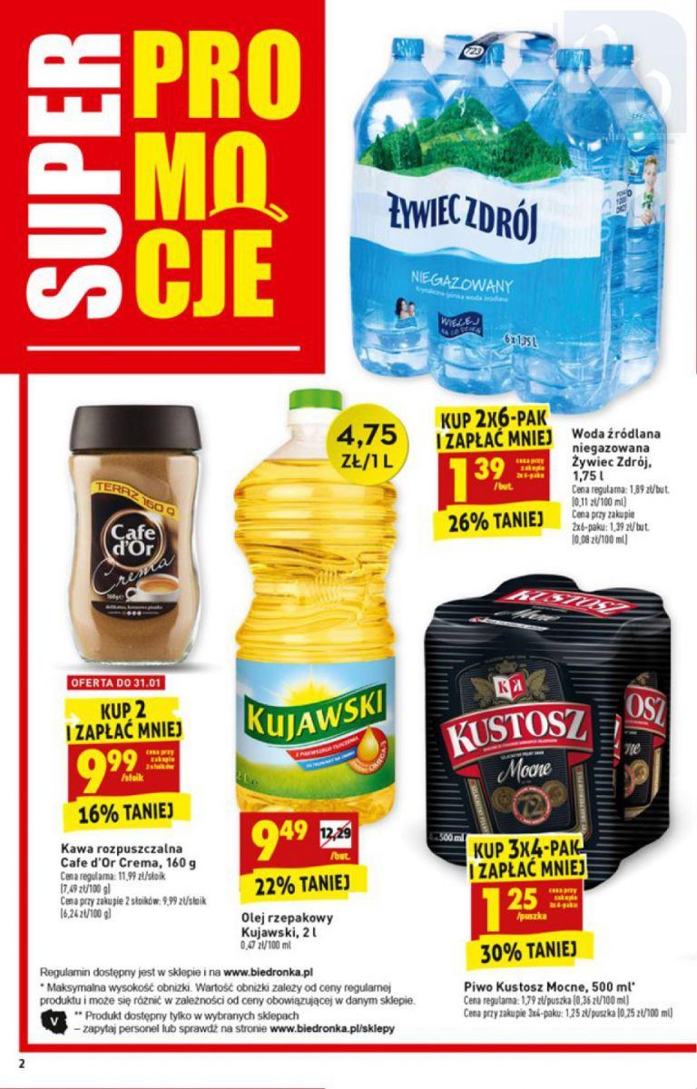 Gazetka promocyjna Biedronka str. 2
