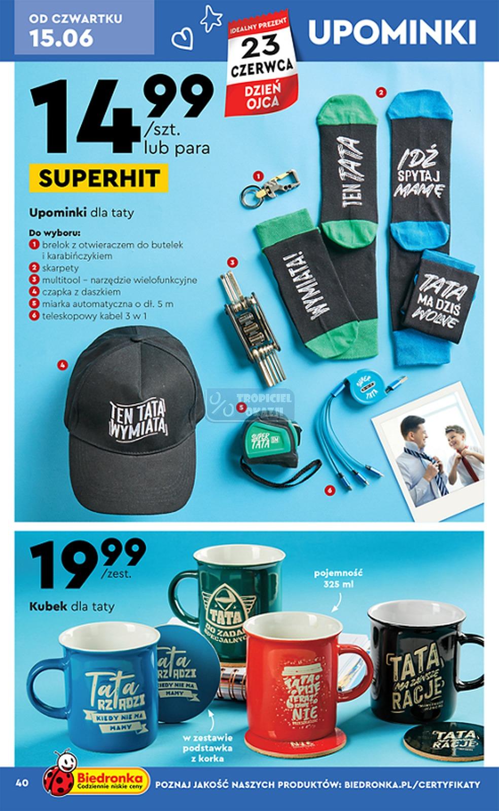 Gazetka promocyjna Biedronka str. 40