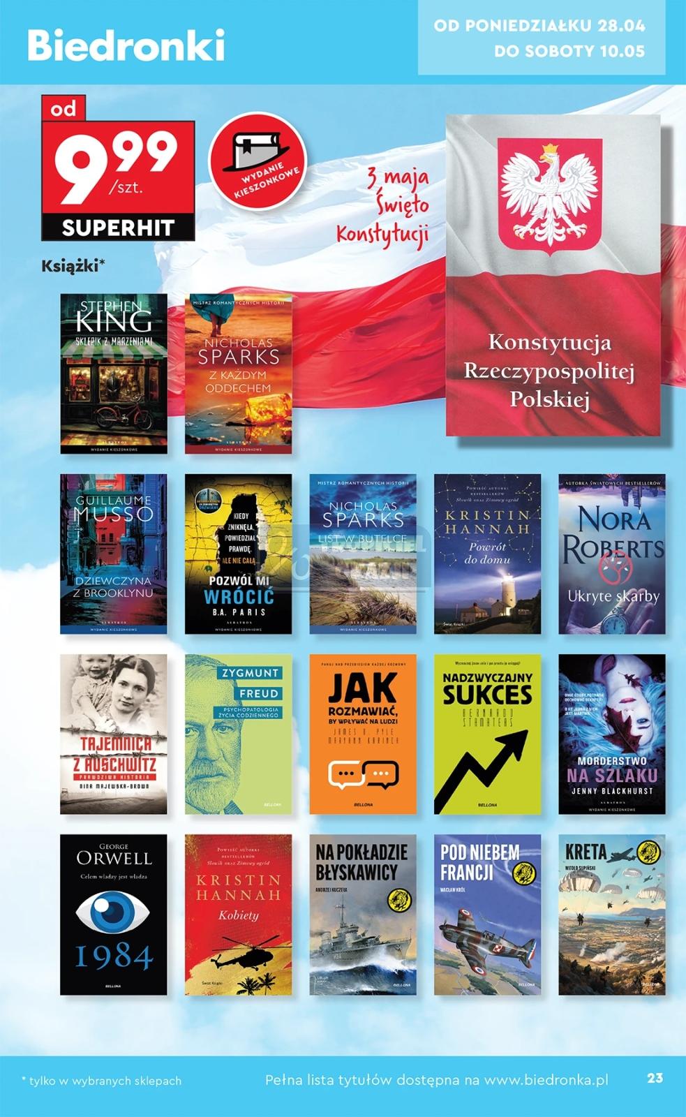 Gazetka promocyjna Biedronka str. 23