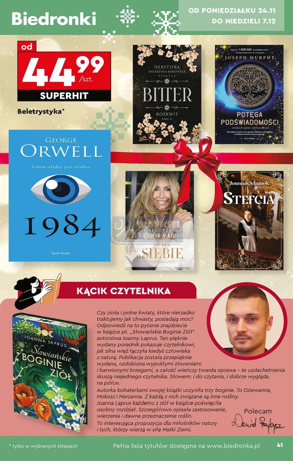 Gazetka promocyjna Biedronka str. 43