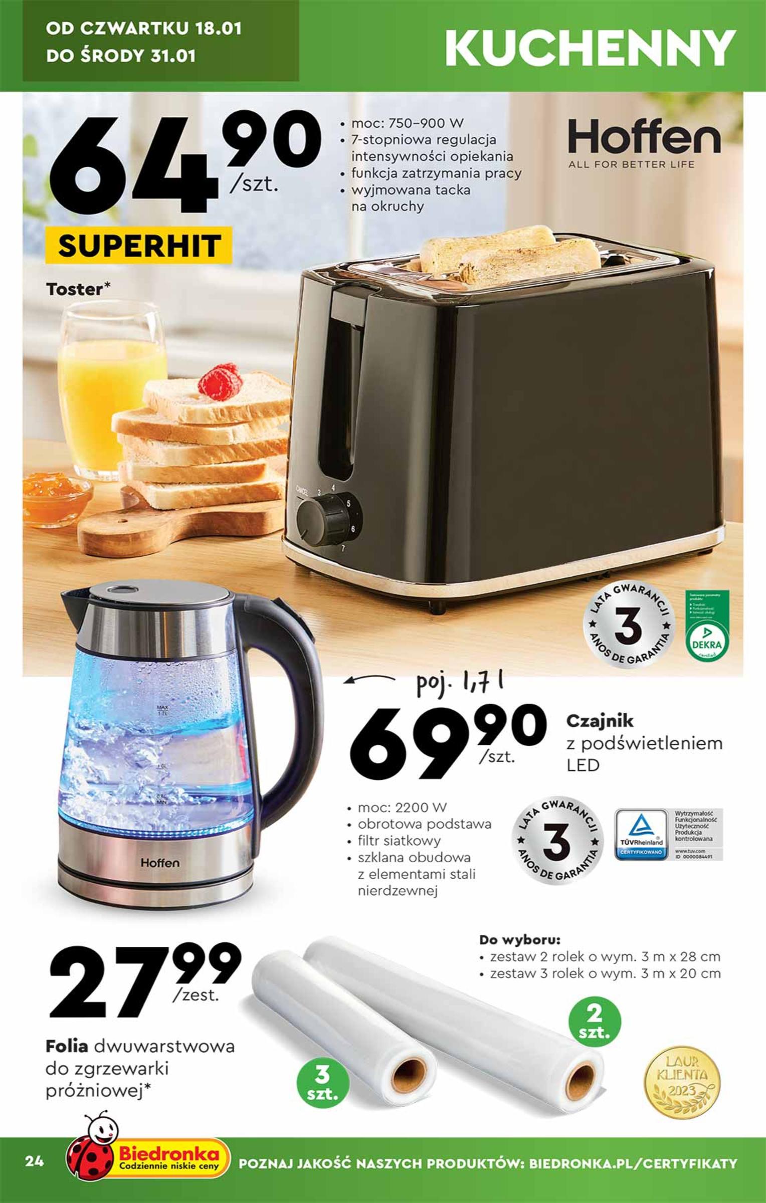 Gazetka promocyjna Biedronka str. 24