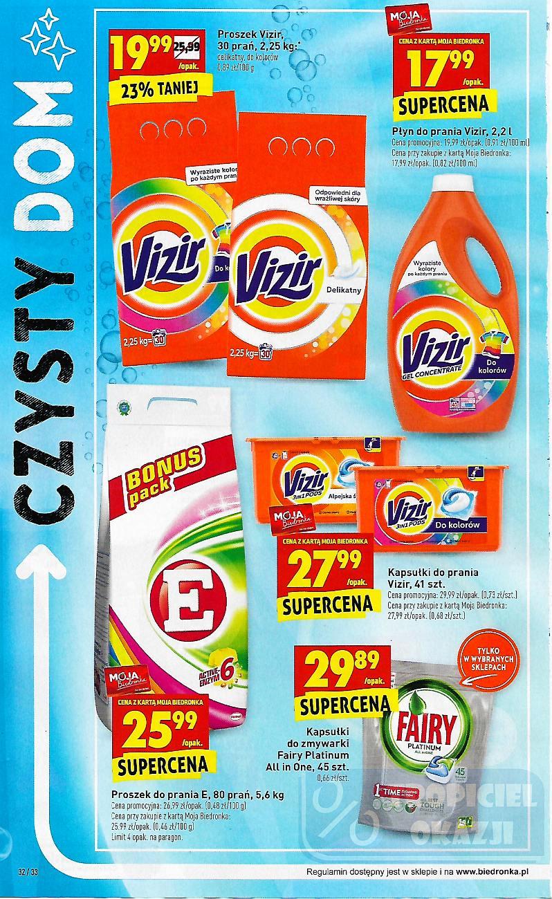 Gazetka promocyjna Biedronka str. 32