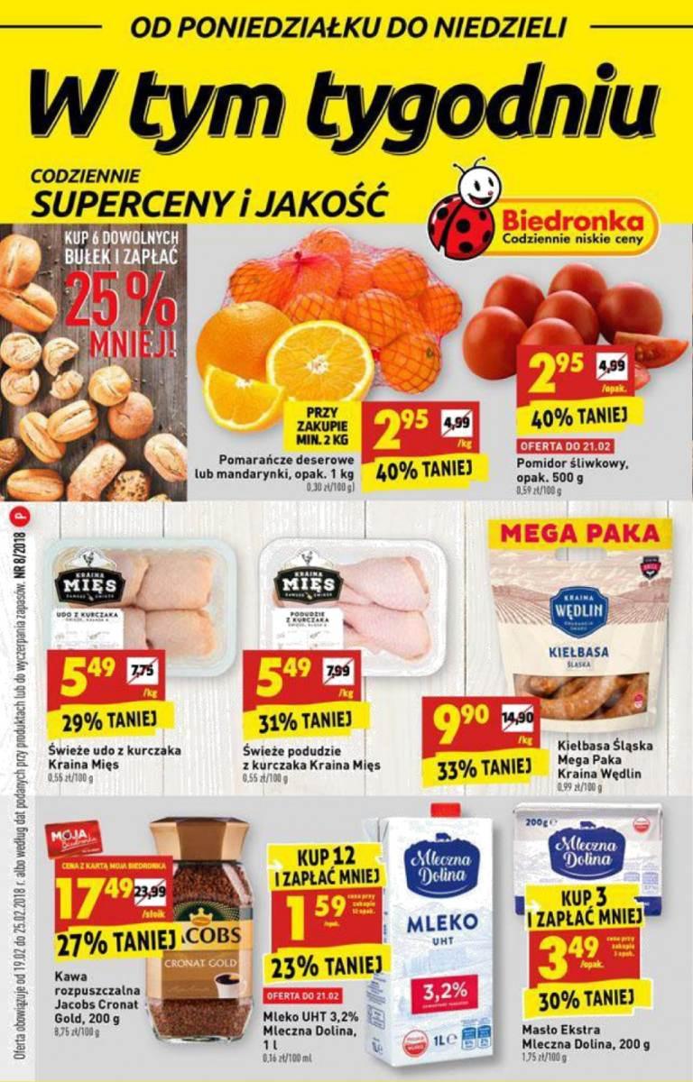 Gazetka promocyjna Biedronka str. 1