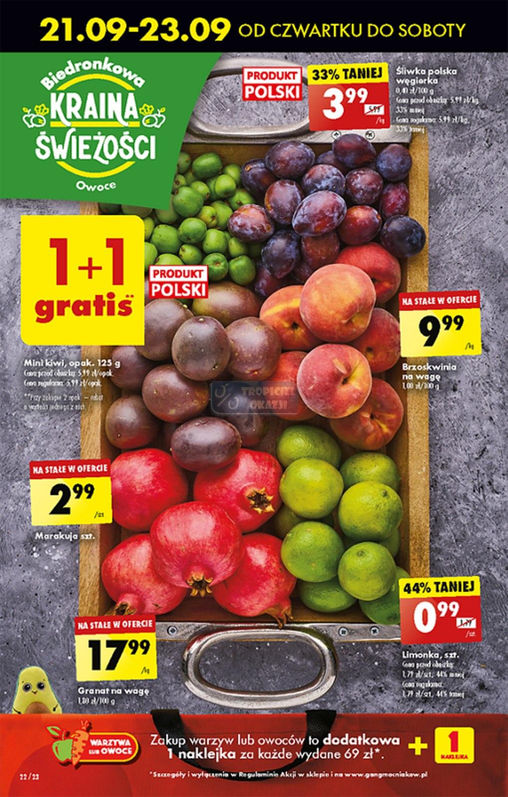 Gazetka promocyjna Biedronka str. 22