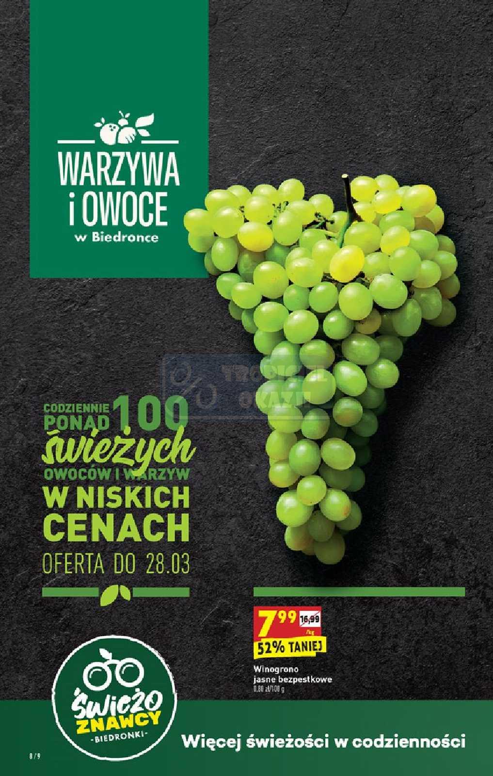 Gazetka promocyjna Biedronka str. 8