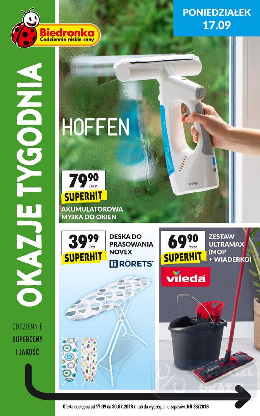 Gazetka promocyjna Biedronka str. 1