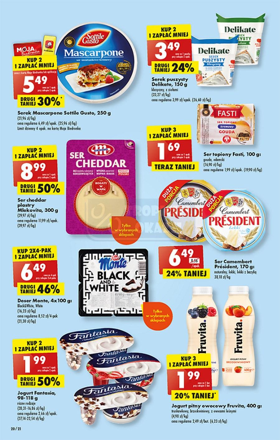 Gazetka promocyjna Biedronka str. 20