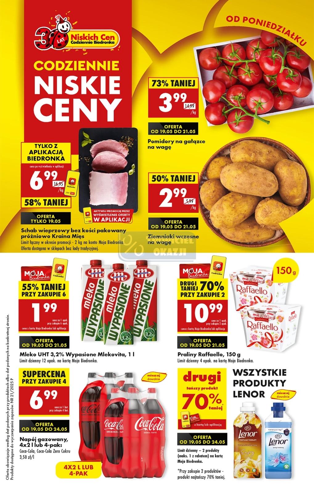 Gazetka promocyjna Biedronka str. 1