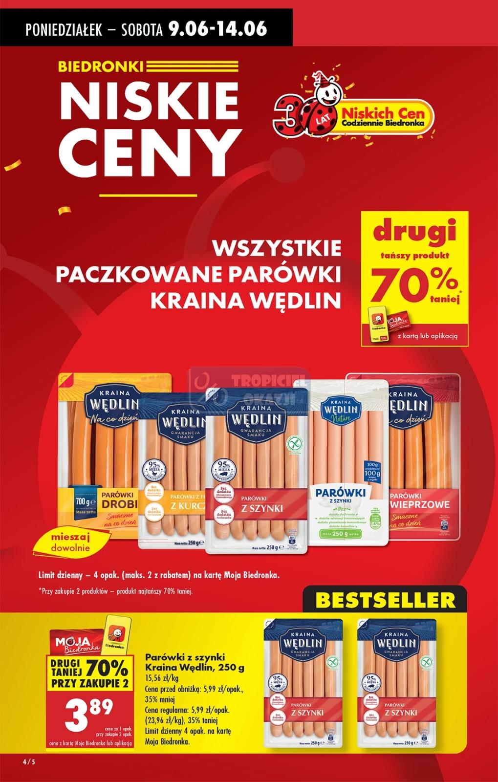 Gazetka promocyjna Biedronka str. 4