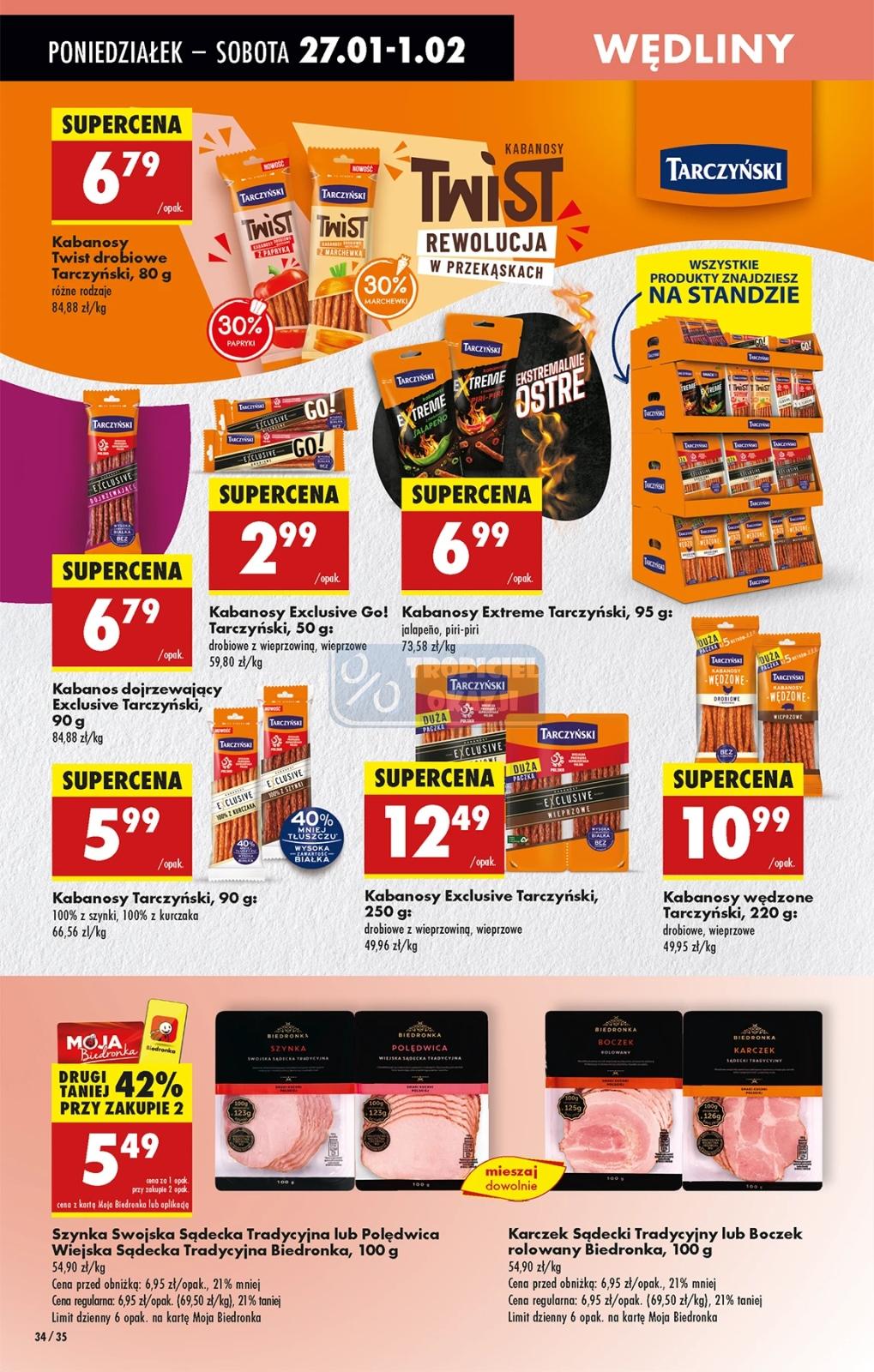 Gazetka promocyjna Biedronka str. 34