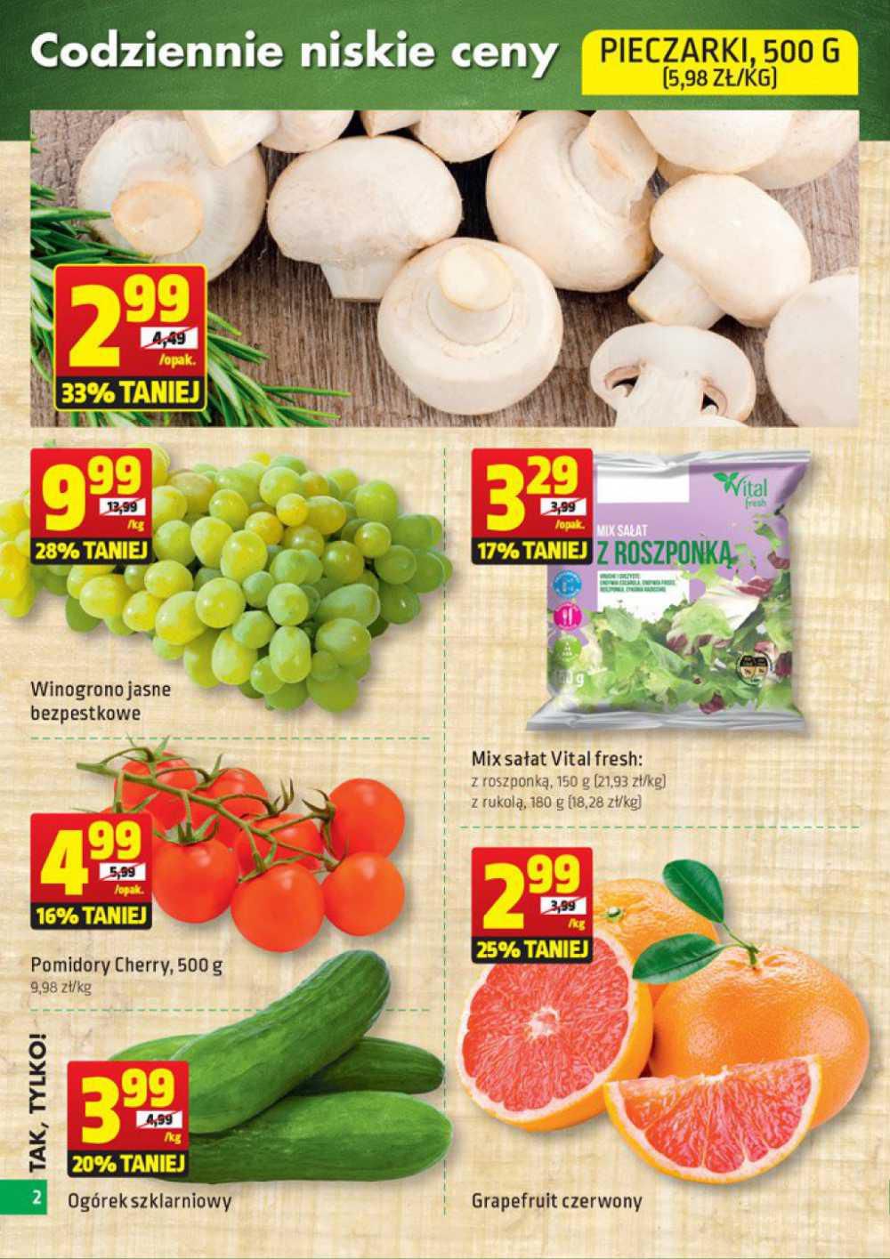 Gazetka promocyjna Biedronka str. 2