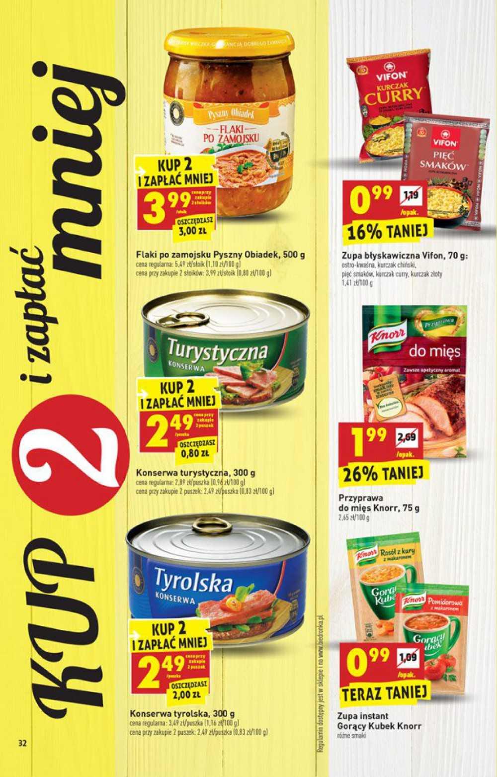 Gazetka promocyjna Biedronka str. 32