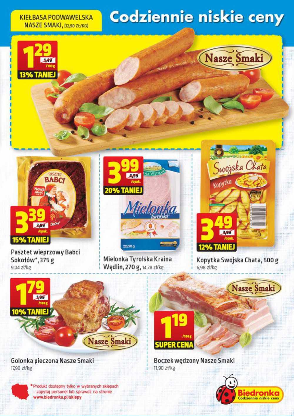 Gazetka promocyjna Biedronka str. 4