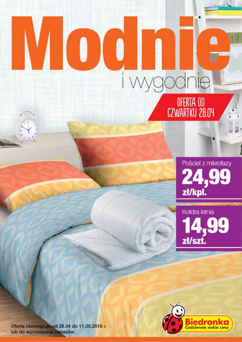 Gazetka promocyjna Biedronka str. 1