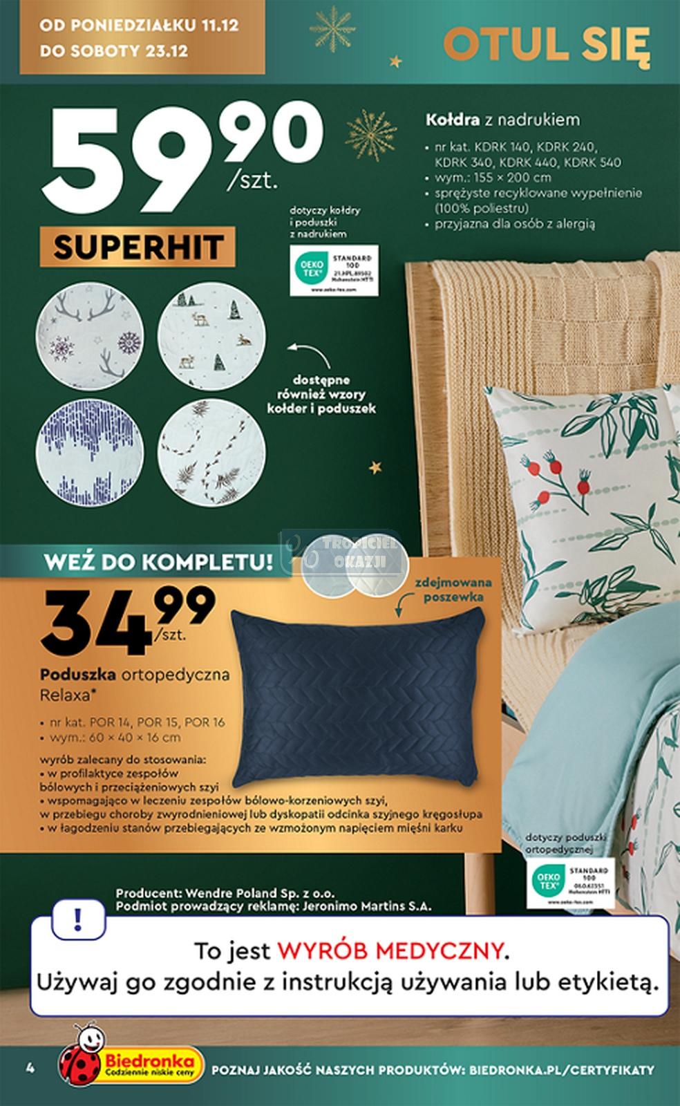 Gazetka promocyjna Biedronka str. 4