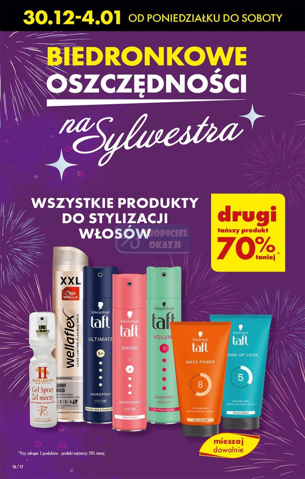 Gazetka promocyjna Biedronka str. 16