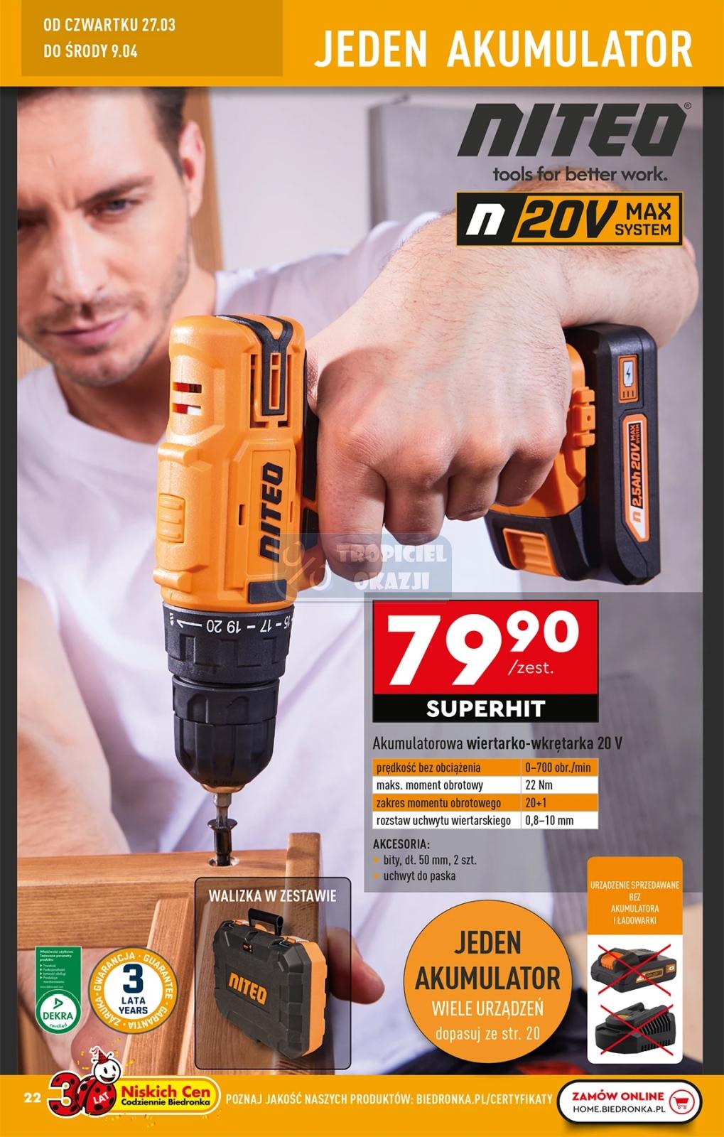 Gazetka promocyjna Biedronka str. 23