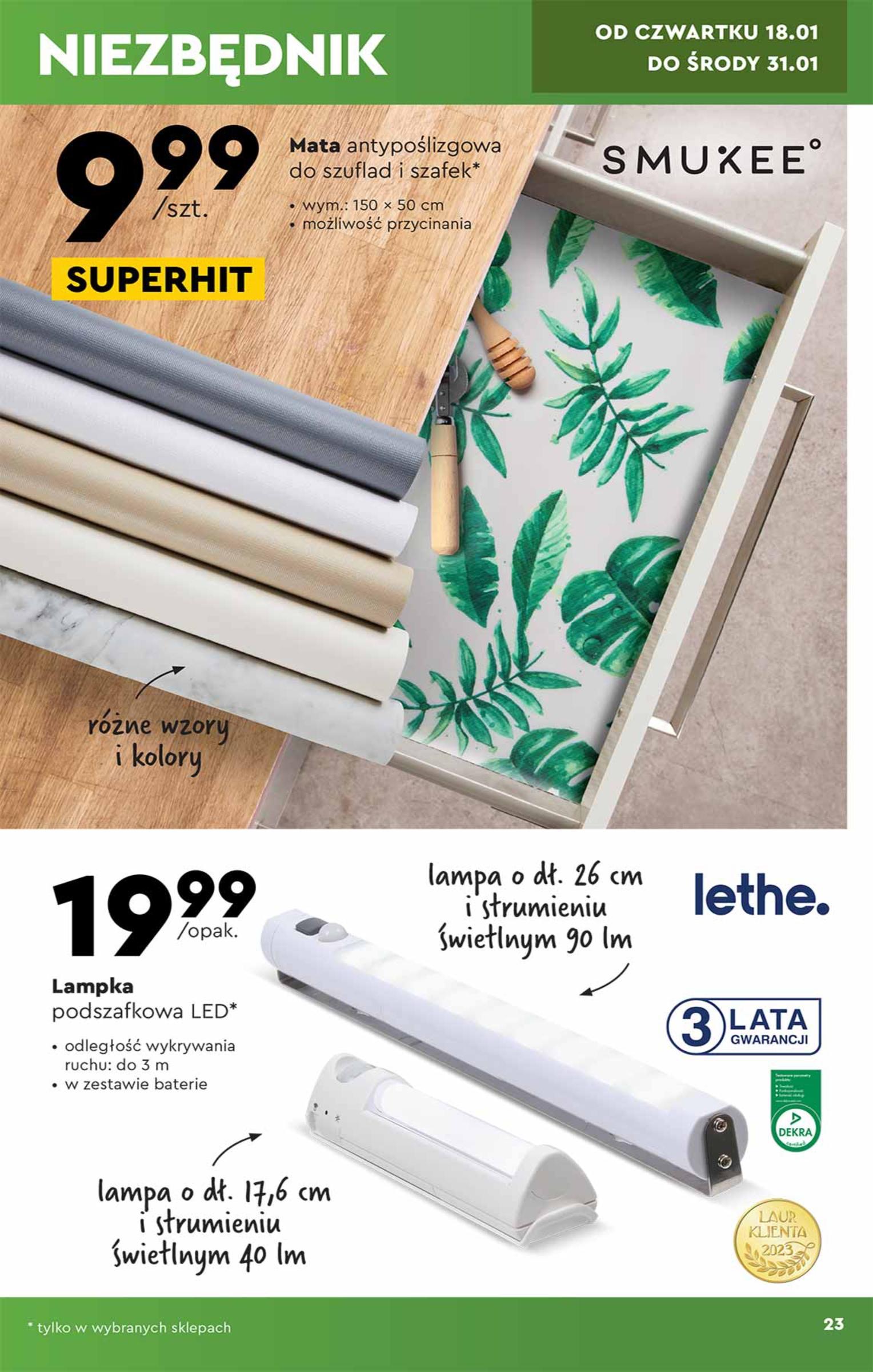 Gazetka promocyjna Biedronka str. 23