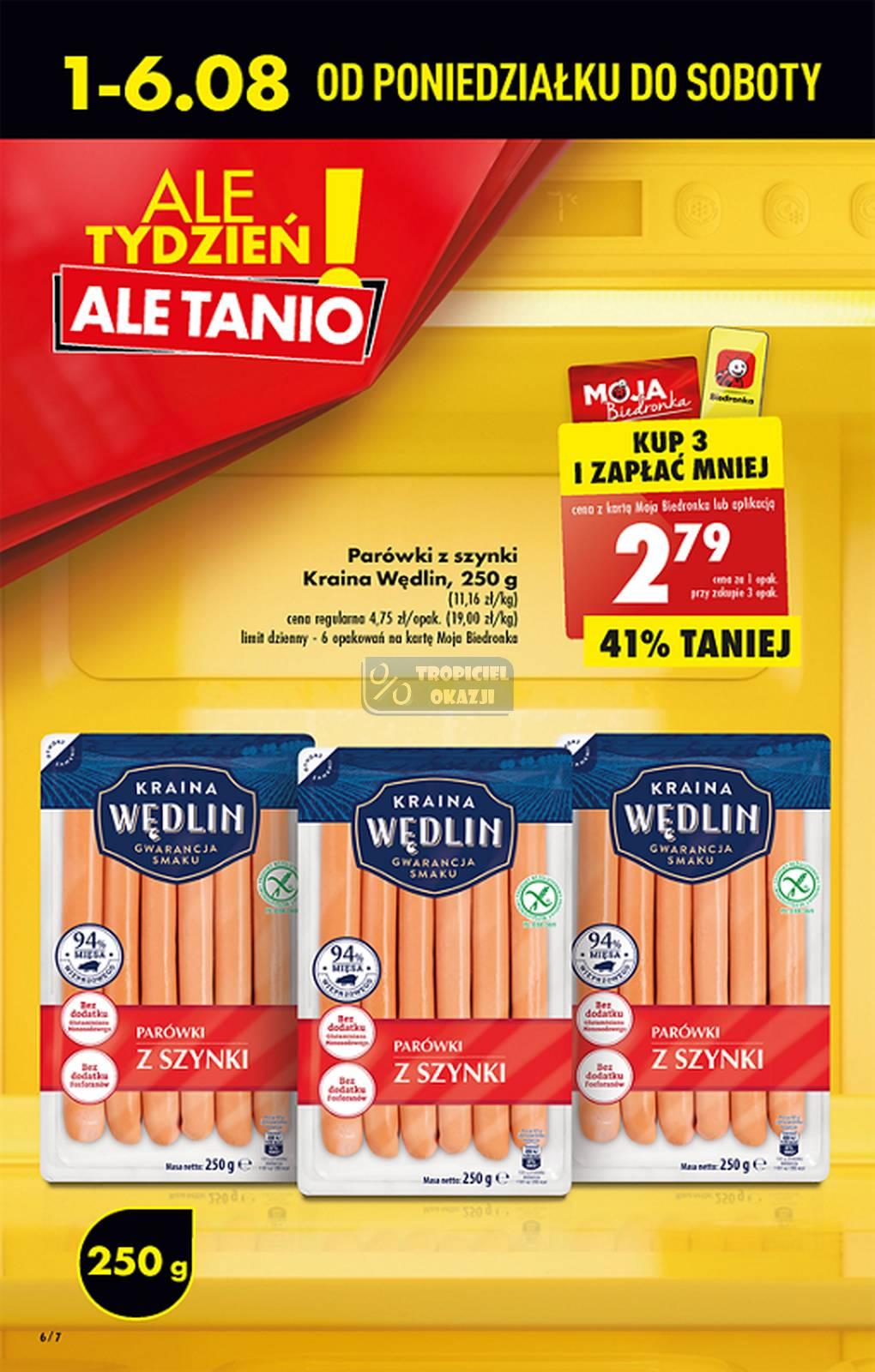 Gazetka promocyjna Biedronka str. 6