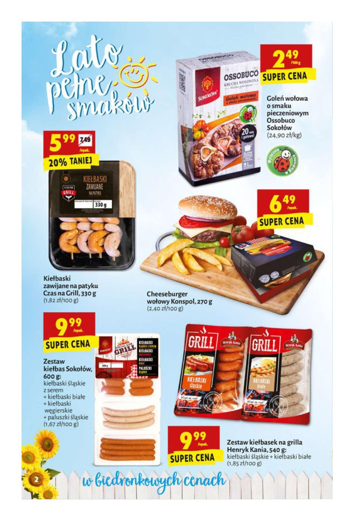 Gazetka promocyjna Biedronka str. 2