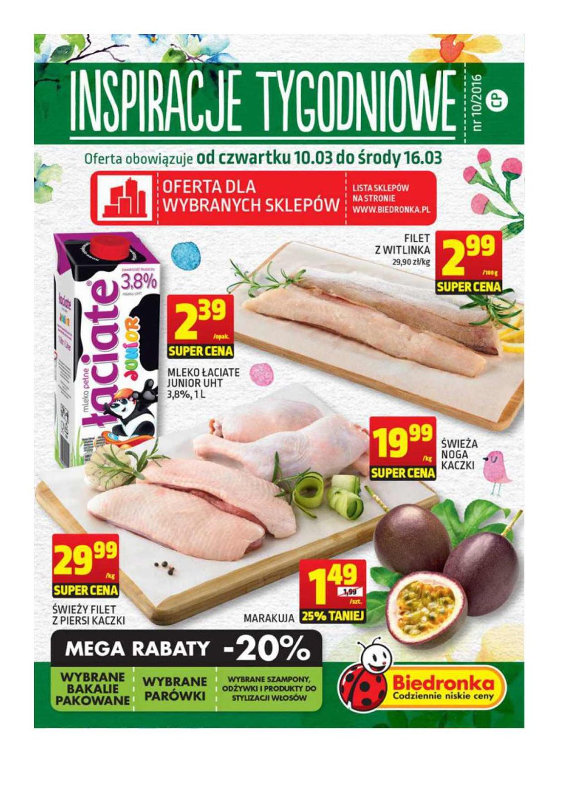 Gazetka promocyjna Biedronka str. 1