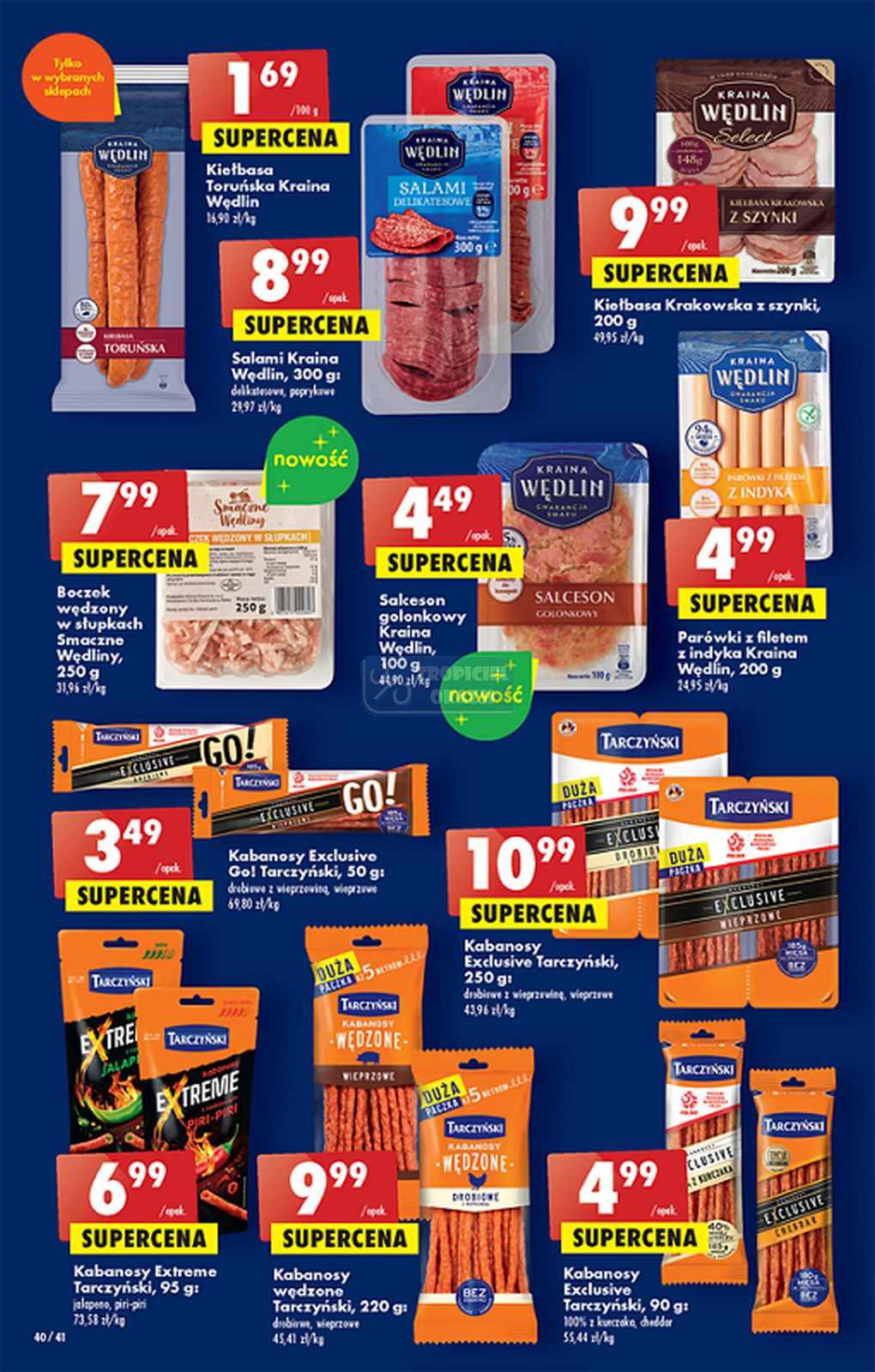 Gazetka promocyjna Biedronka str. 40